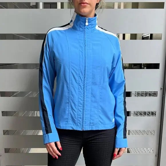 Nike Vintage Blue Full Zip Track Jacket Size M - Picture 1 of 7